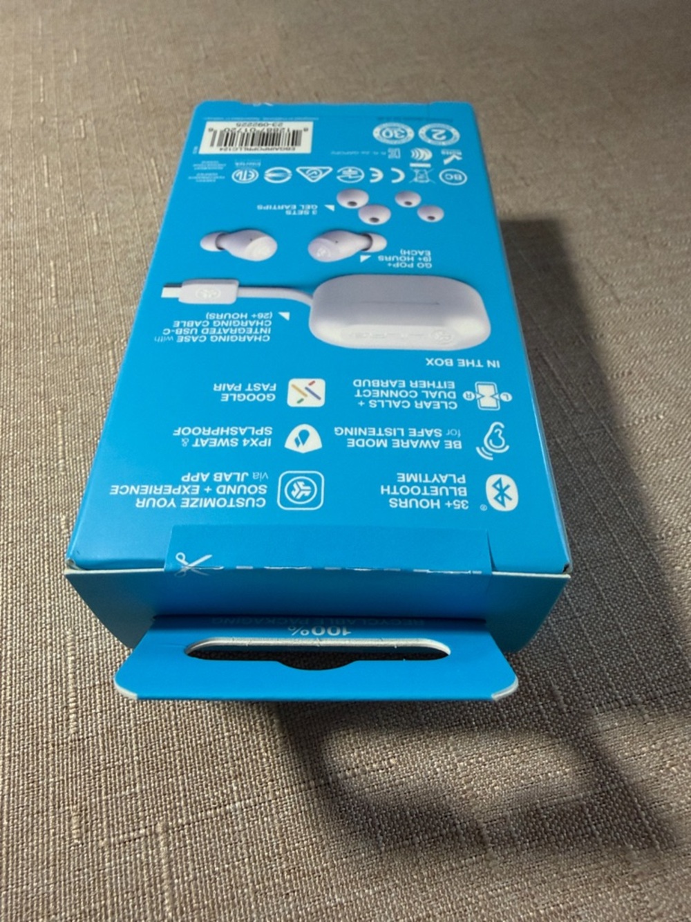 NWT JLab GO POP+ True Wireless Earbuds - Lilac purple - Picture 4 of 4